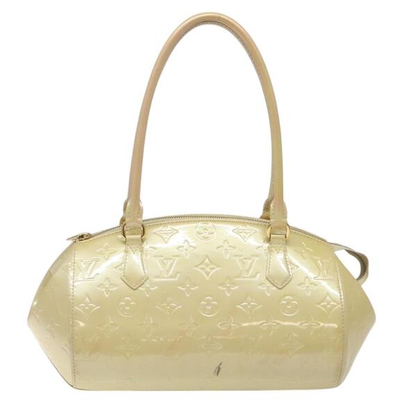 LOUIS VUITTON Monogram Vernis Sherwood PM Hand Bag Broncorail M91491 - Picture 2 of 16